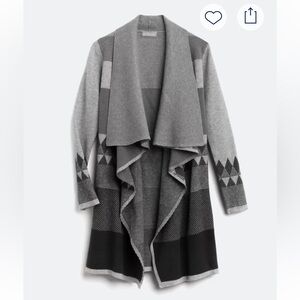 Evolution By Cyrus “Chiana” Graphic Open Drape Cardigan, M